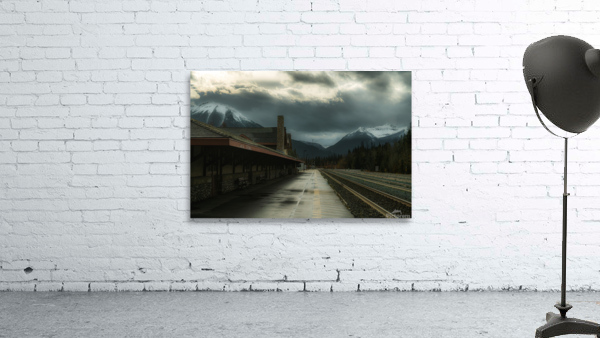 Banff Train Station Wall Preview