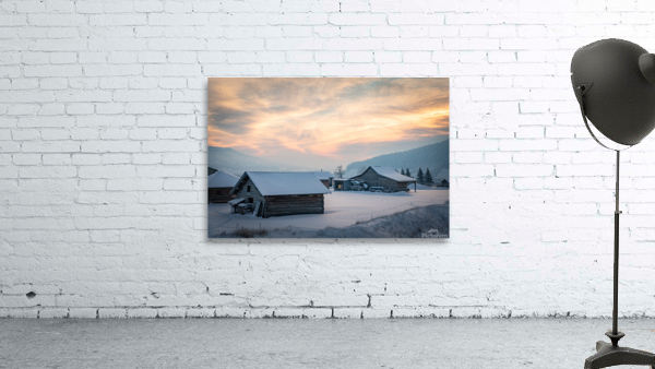 Log Cabins Wall Preview