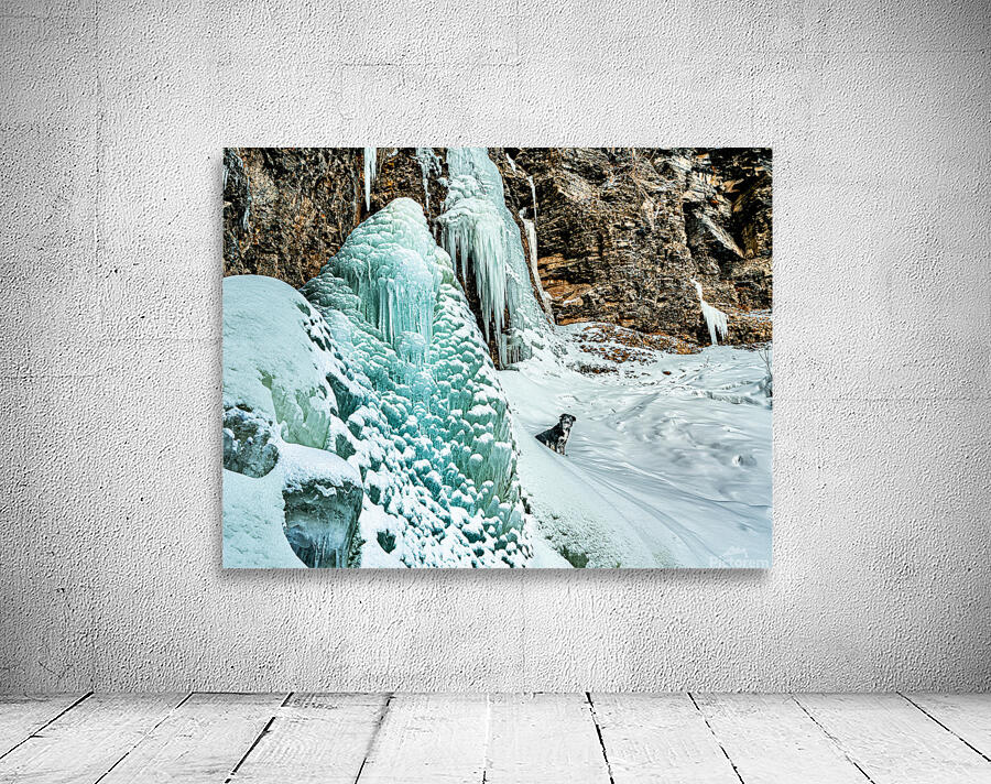 Frozen Falls Wall Preview