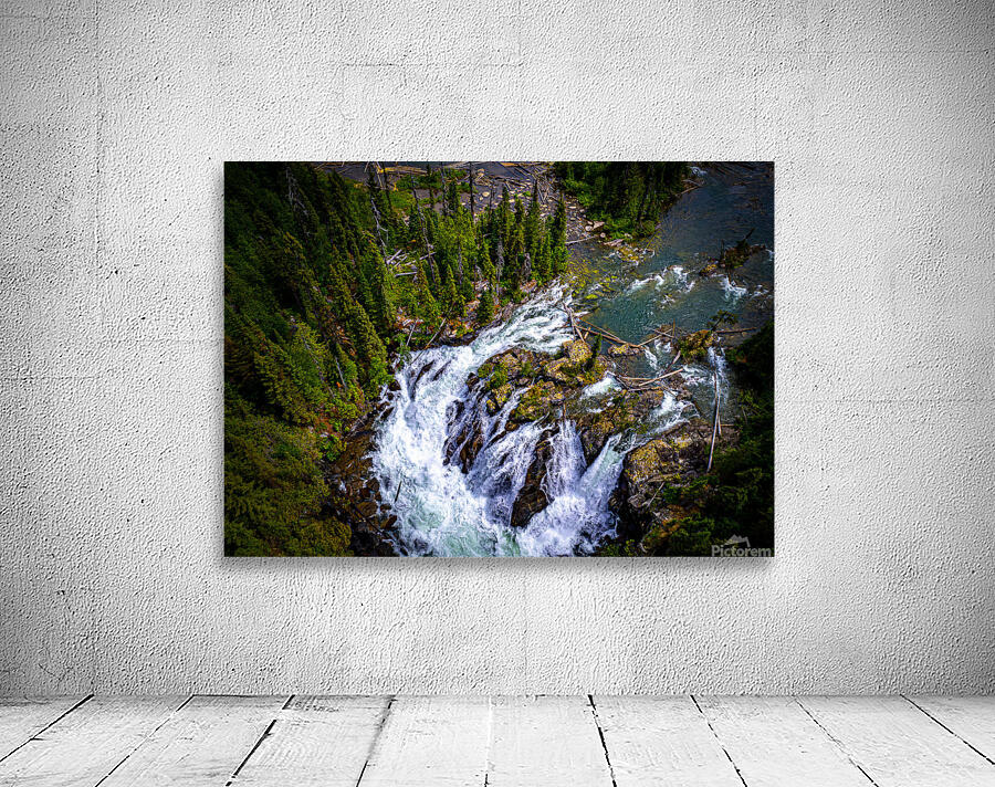 Ghost Lake Falls Wall Preview