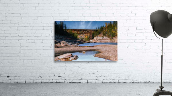 Kiskatinaw River Wall Preview