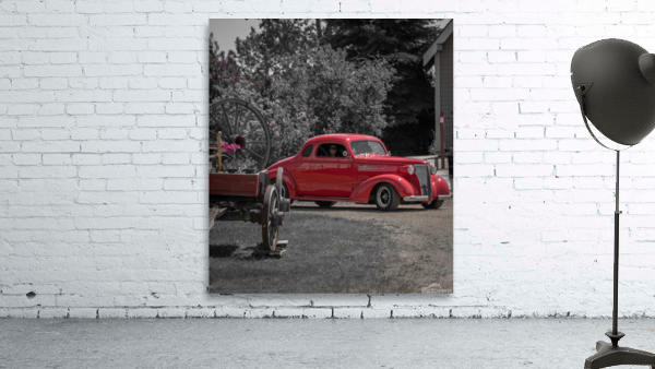 Red Coupe Wall Preview