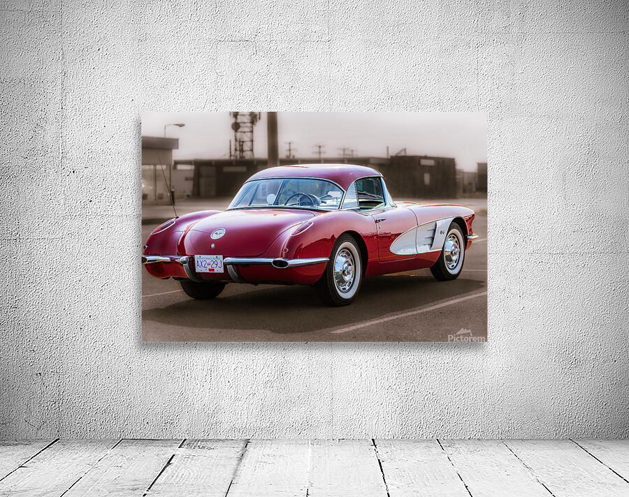 Vintage Vette Wall Preview