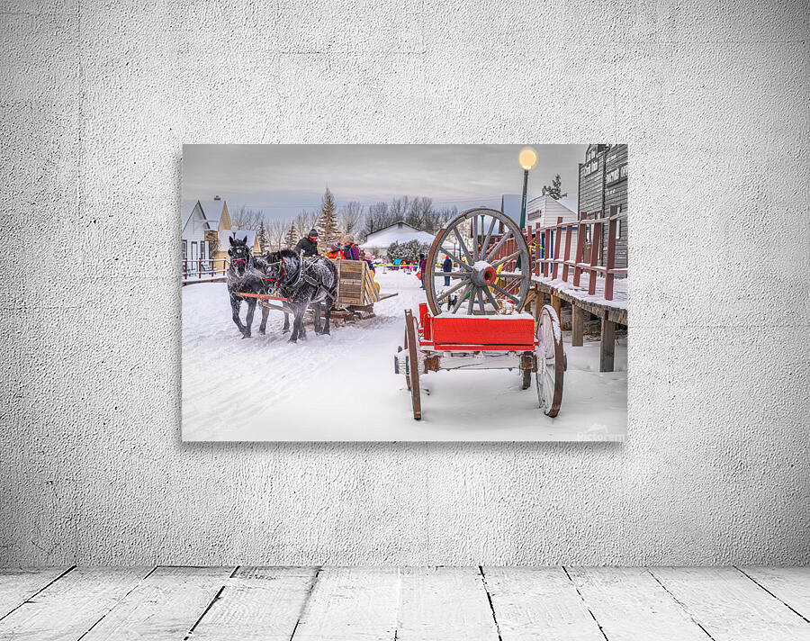 Downtown at Christmas Wall Preview