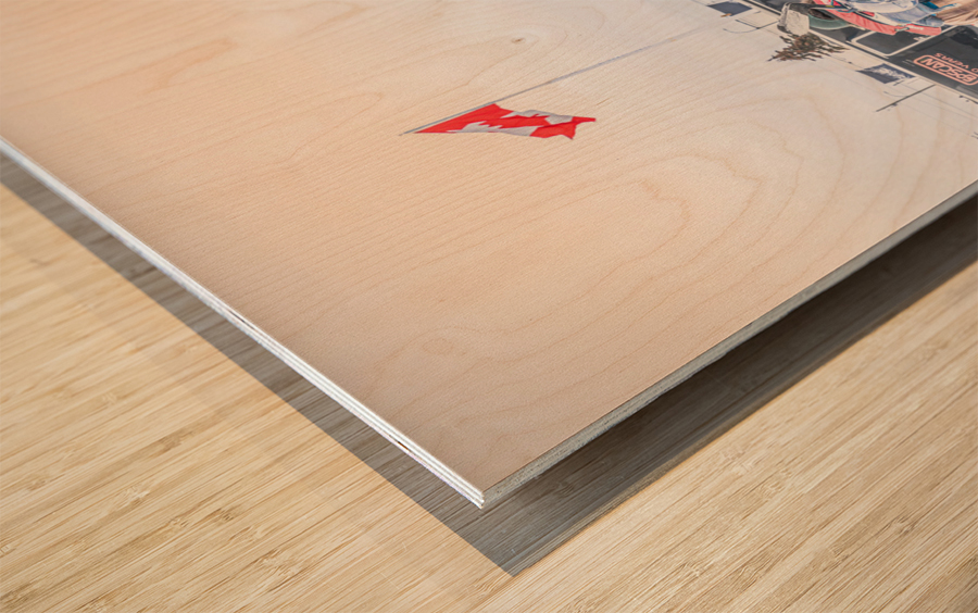 Canadiana Wood print