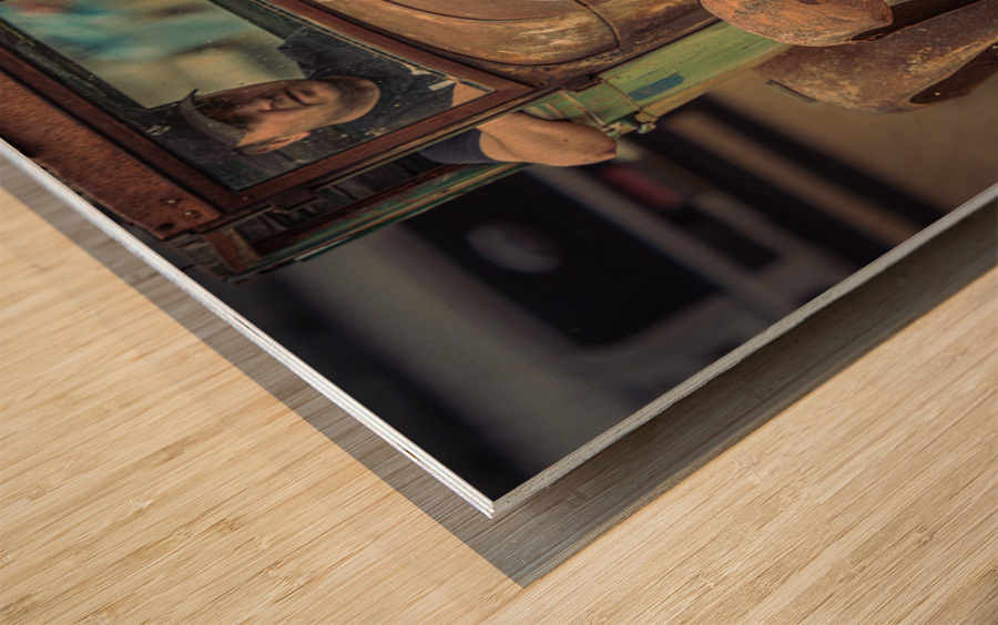 Jed and Jethro Wood print