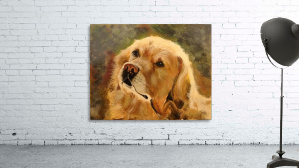 Golden Retriever Wall Preview