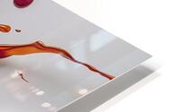A captivating abstract artwork displaying an expl HD Metal print