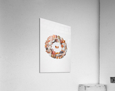Anna_Tyshko_Circle_Seashells Acrylic Print