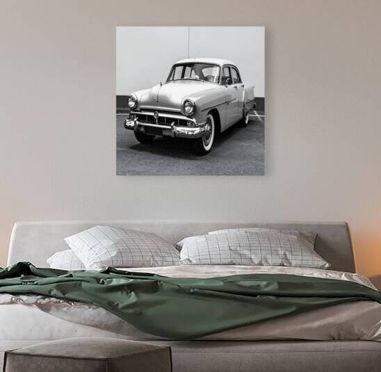 Classic Elegance: Vintage Car in Timeless Simplicity by ALIXORCA19