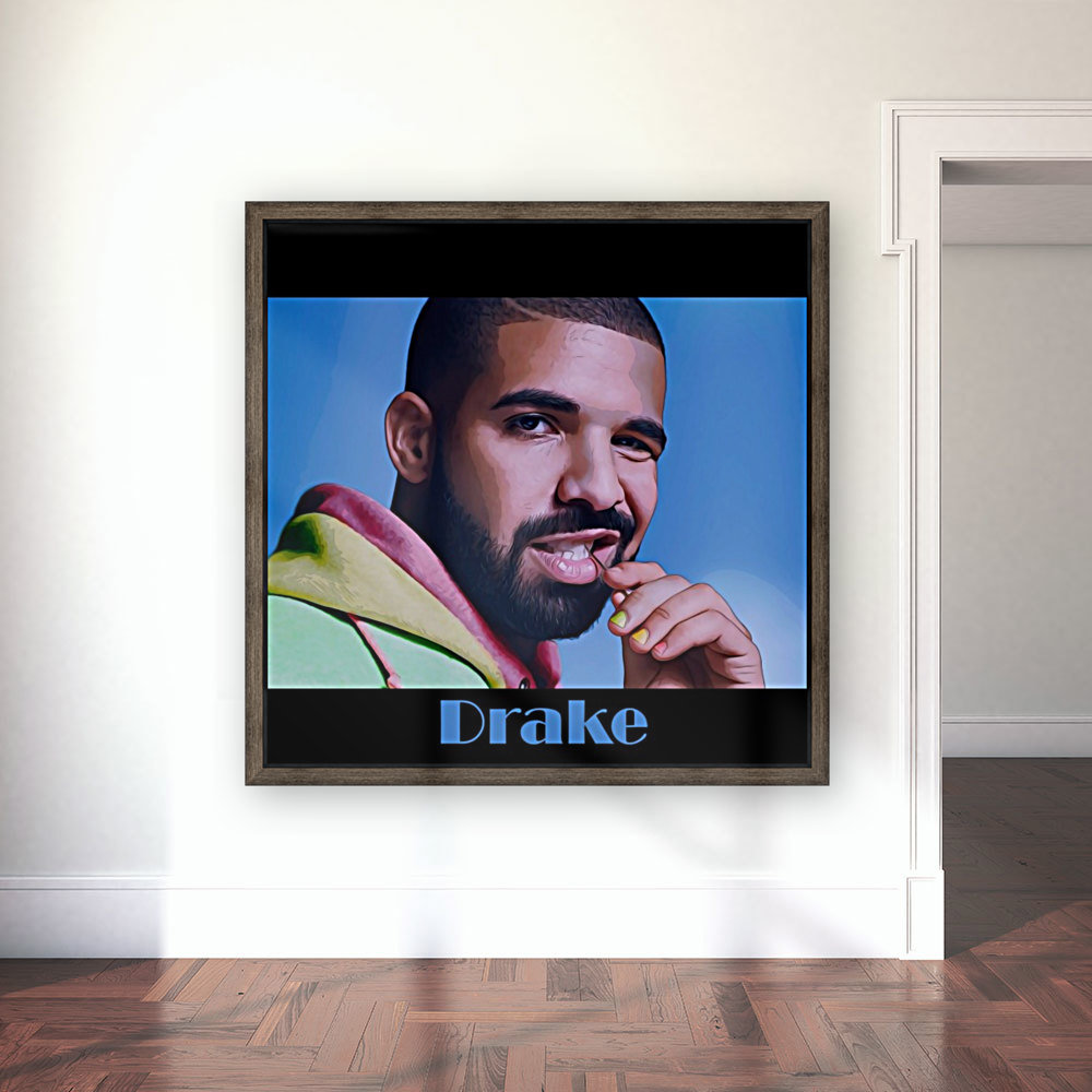 DRAKE portrait Reproduction