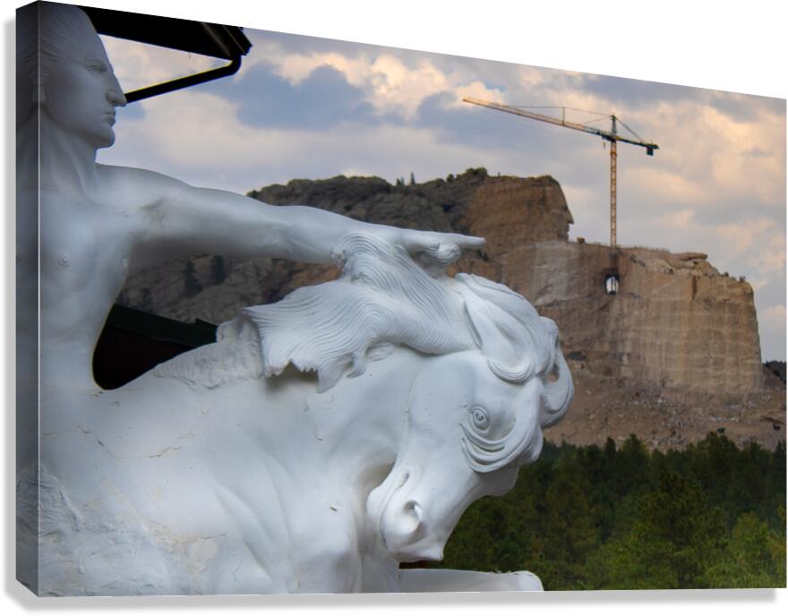 Crazyhorse Monument Canvas Print