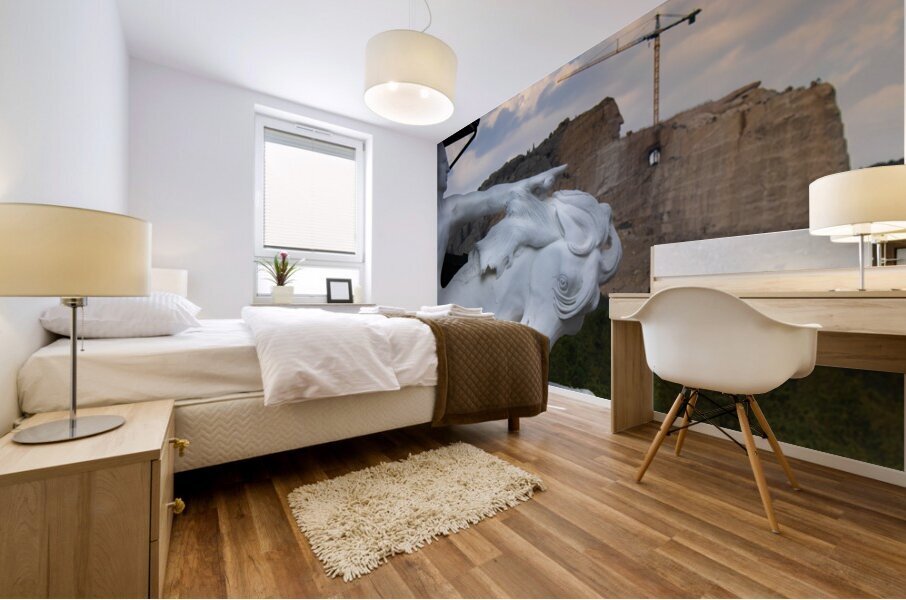 Crazyhorse Monument Mural print