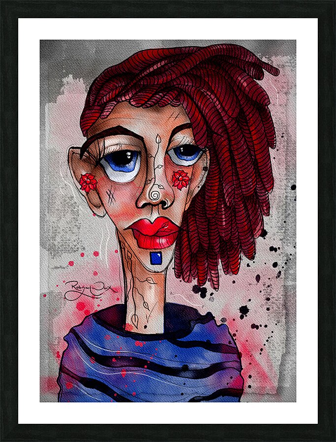 SherryBudd Picture Frame print