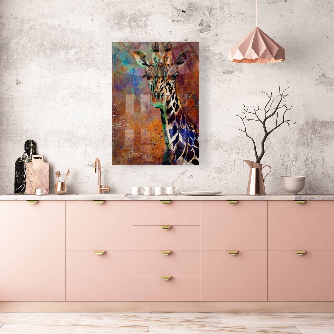 George Giraffe Reproduction