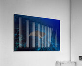 Wall Gliding Ray Landscape Acrylic Print