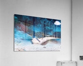 Feeding Ray Acrylic Print