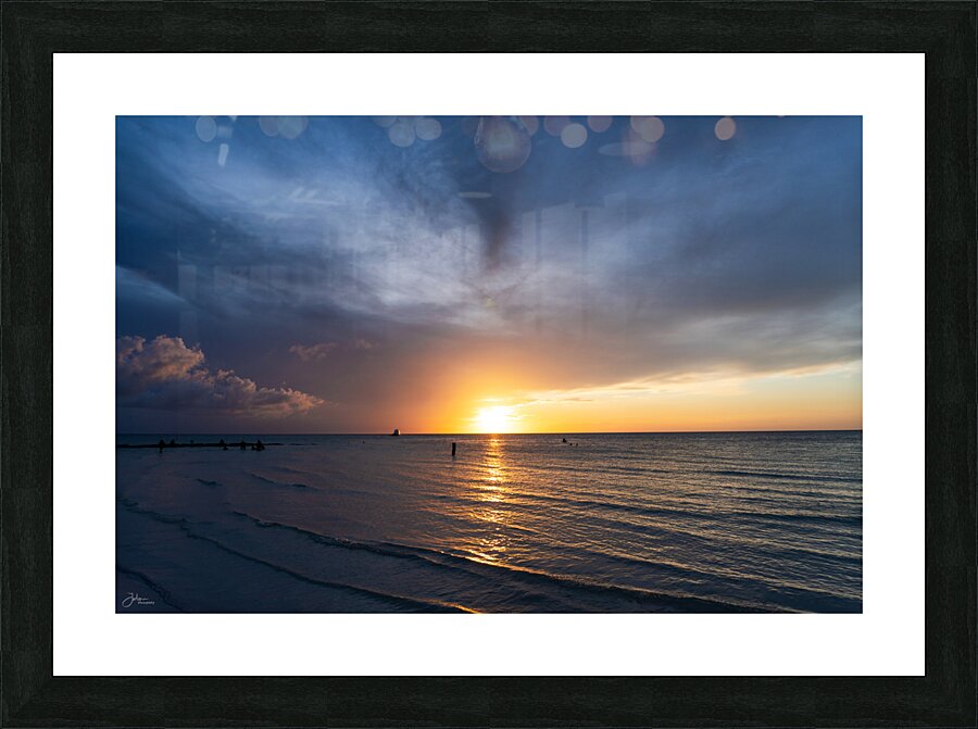 Dusky Holbox Picture Frame print