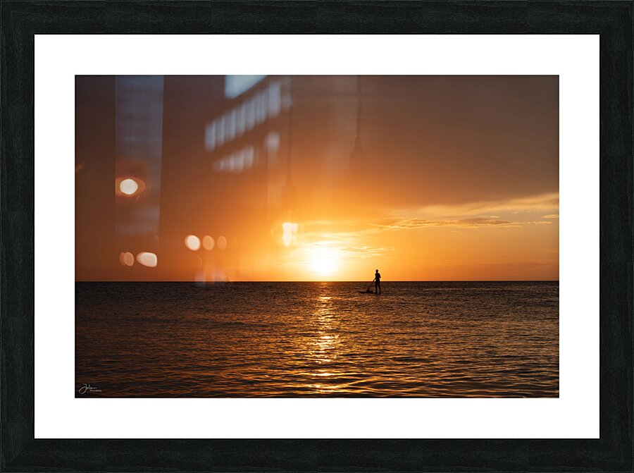 Afterglow Picture Frame print