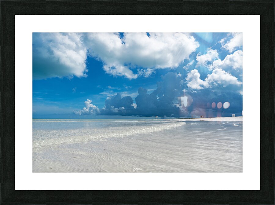 Washed Up Picture Frame print
