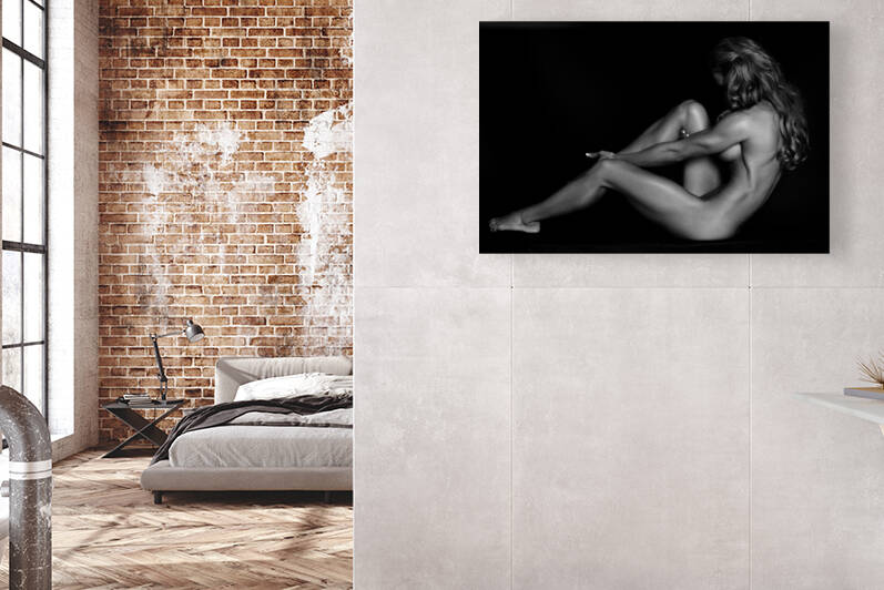 Female Physique Art Series - Legs by Glen Grant