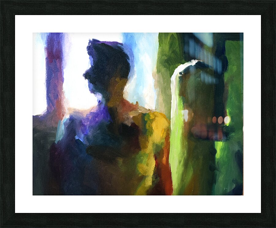 Jacob - Yellow Picture Frame print