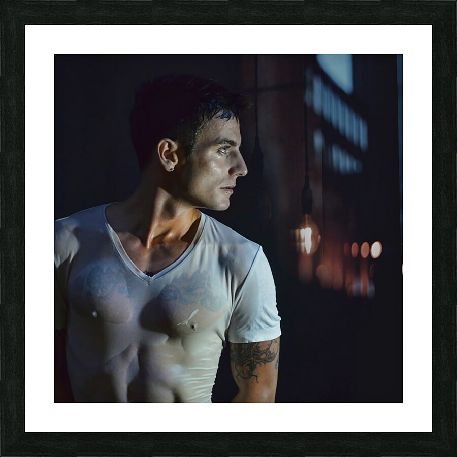 Jacob - Wet Picture Frame print