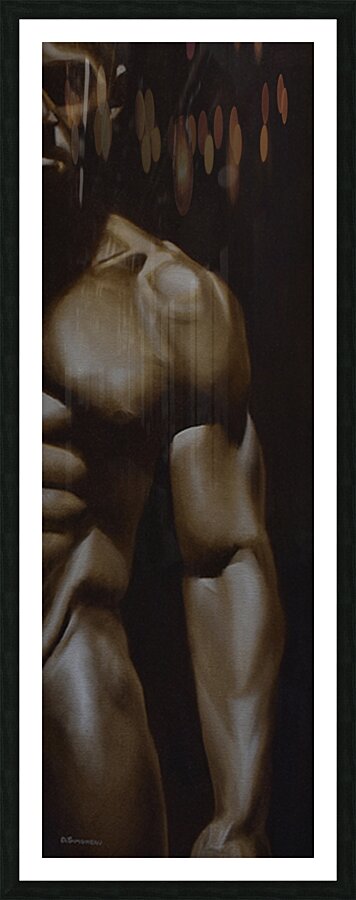 Kouros 3 Picture Frame print
