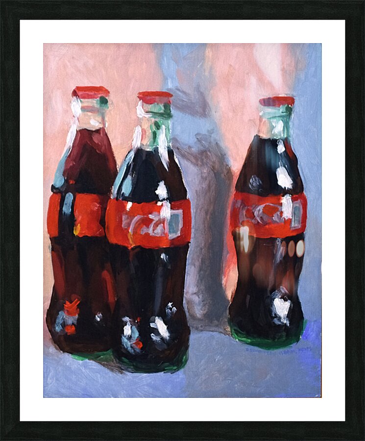 Coke 2 Picture Frame print