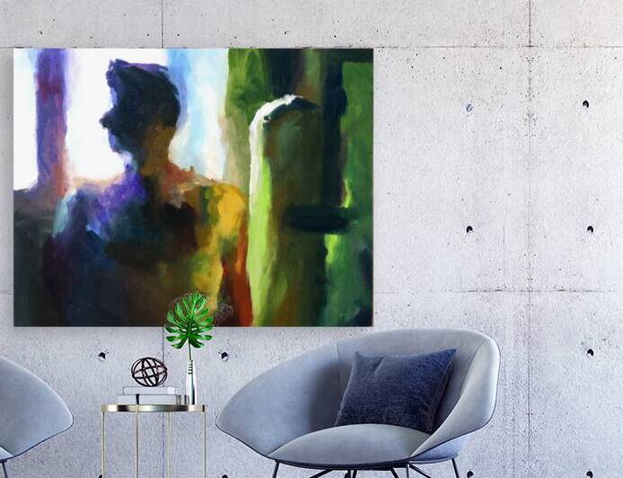 Jacob - Yellow by Dan Simoneau Fine Art
