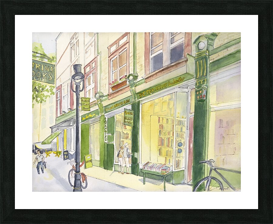 Cecil Court Picture Frame print