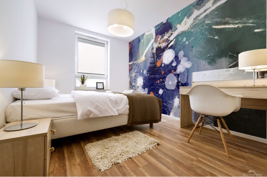 Bubbly  Mural print