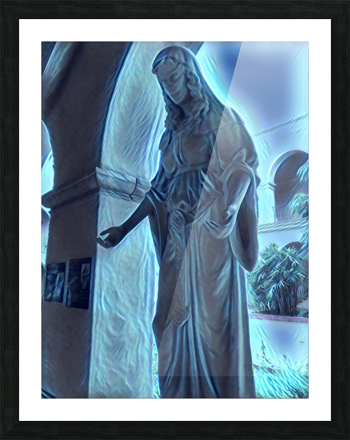Balboa Park Statue Picture Frame print