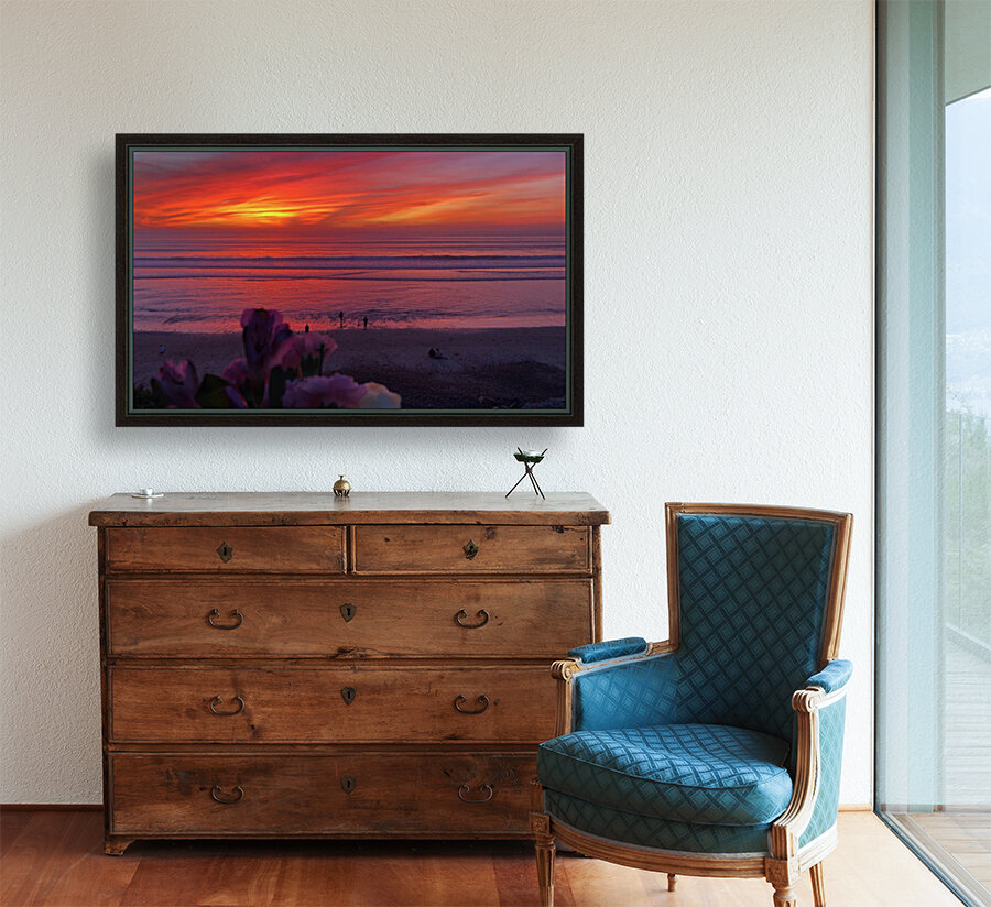 Moonlight Beach Sunset Reproduction