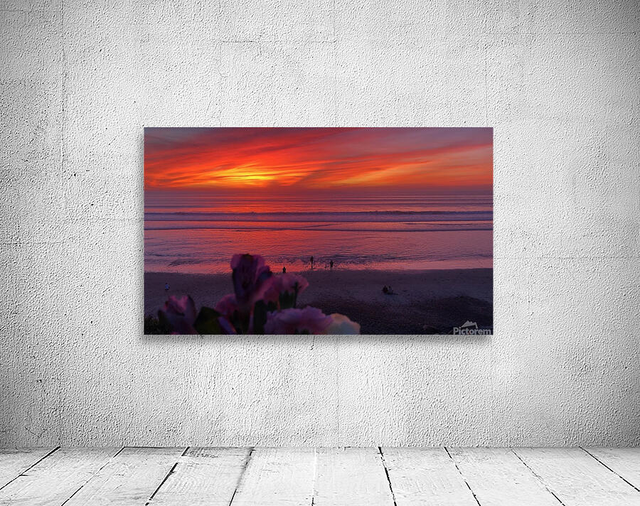 Moonlight Beach Sunset Wall Preview