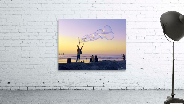 Bubbles by the Sea 2 Wall Preview