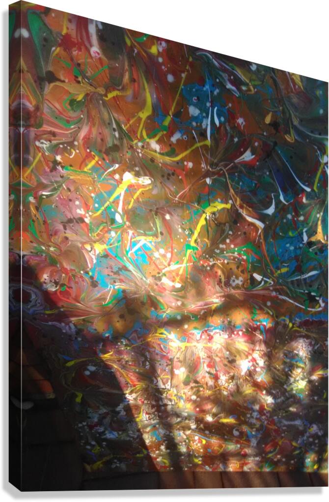 gates of hell Canvas Print
