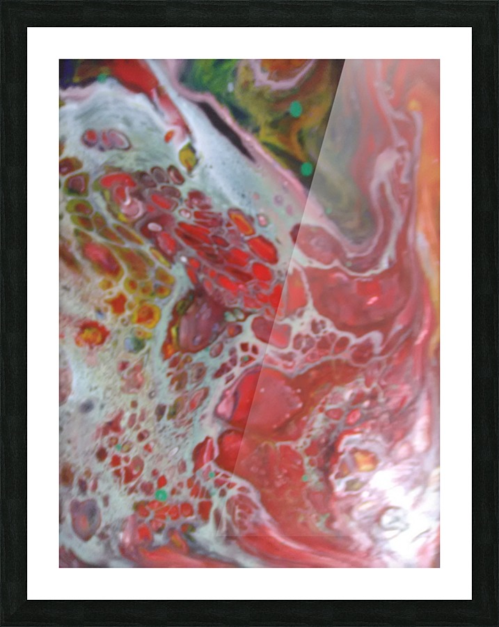 red demon Picture Frame print