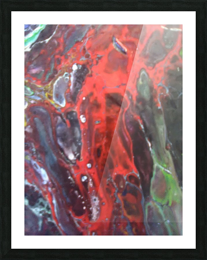demon Picture Frame print