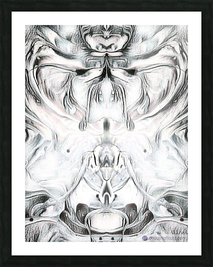 mirror77 Picture Frame print
