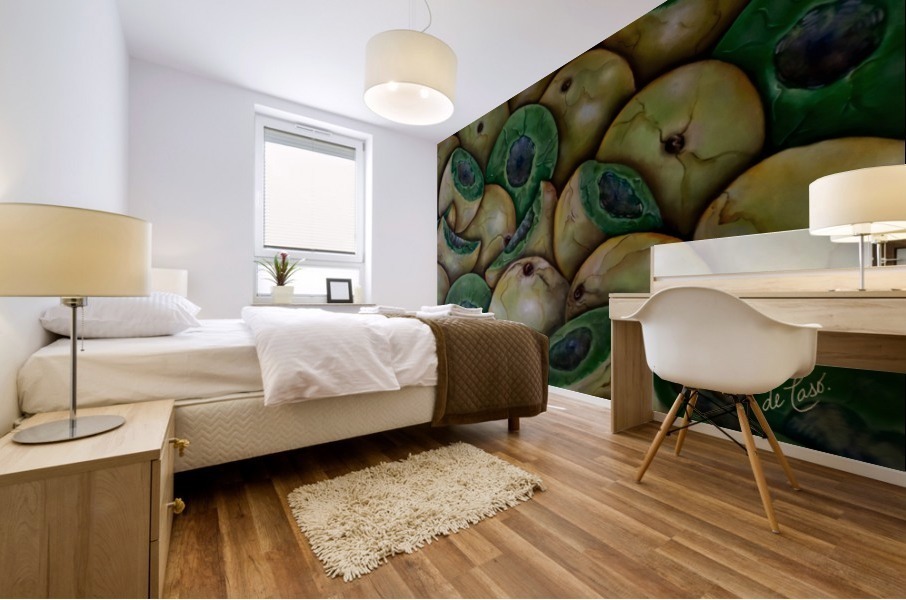Sweet green melons Mural print