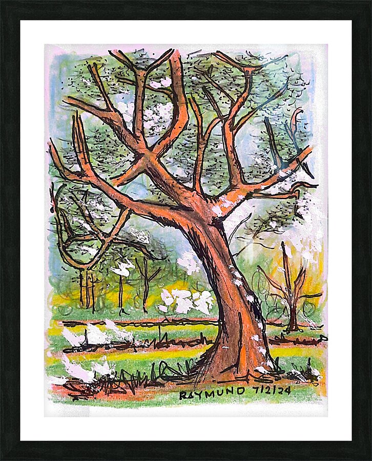 Rooted Picture Frame print