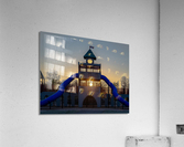 Sunrise Through The Bars Acrylic Print