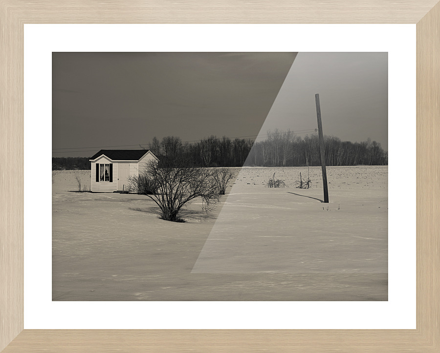 Winter Scene Picture Frame print