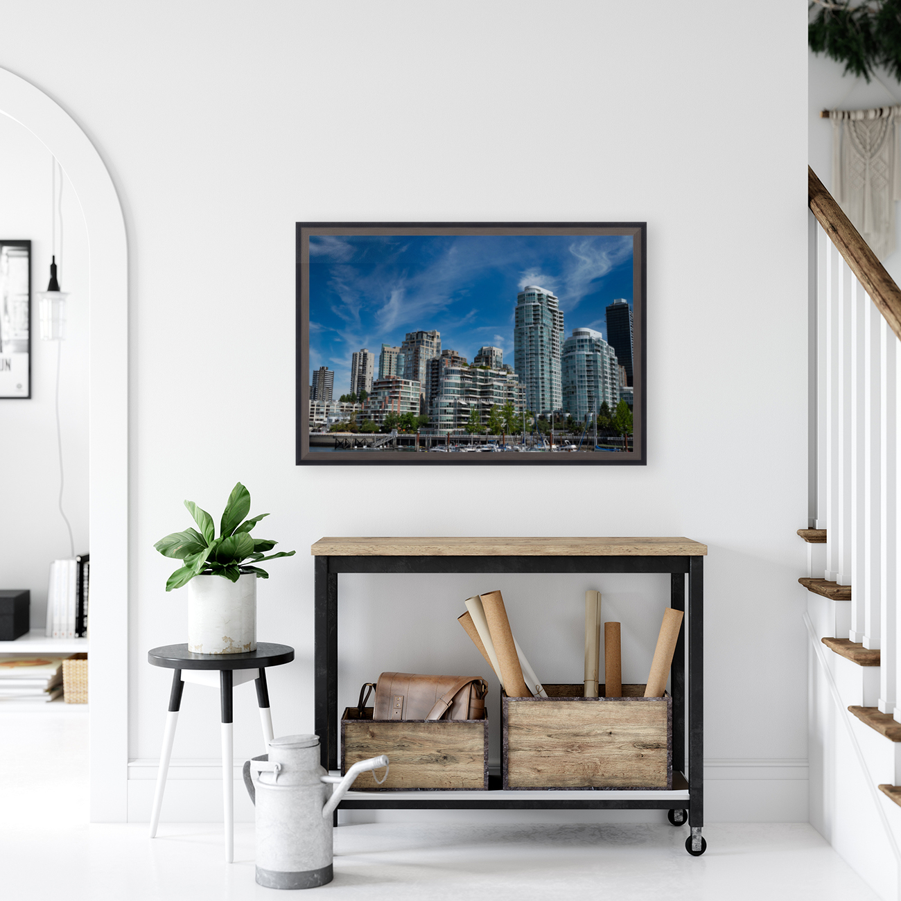 Vancouver Skyline  Reproduction
