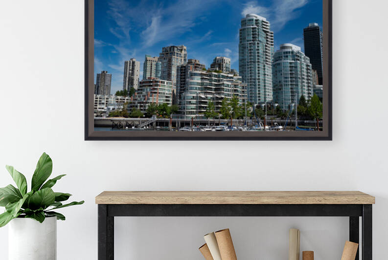 Vancouver Skyline  Reproduction