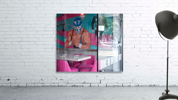Lucha Diner Wall Preview