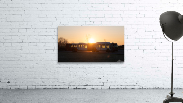 Sunrise Bus Wall Preview