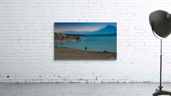 Alone on the Beach Wall Preview