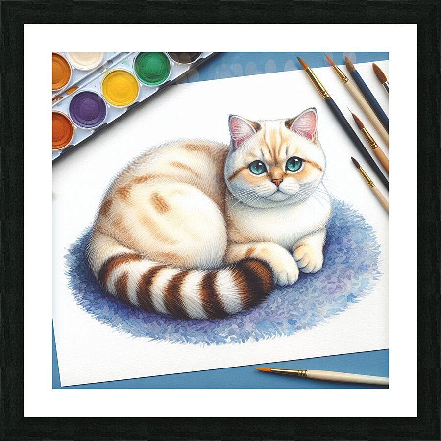It Is A Cat Picture Frame print